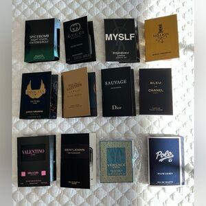 Perfume Discovery Samples Set x 12 Men